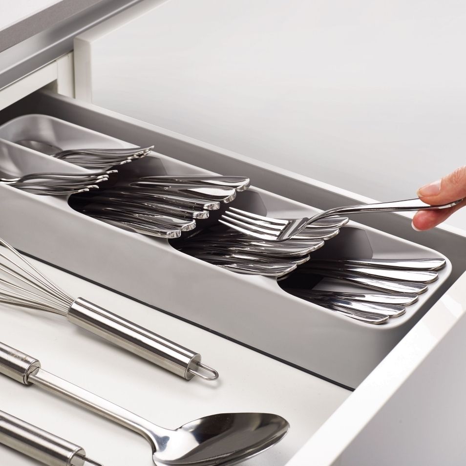 DrawerStore™ Compact Cutlery Organizer